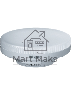 Лампа светодиодная Navigator NLL-GX53-8-230-2.7K 8 Вт таблетка 2700К тепл. бел. GX53 600 лм 220-240В