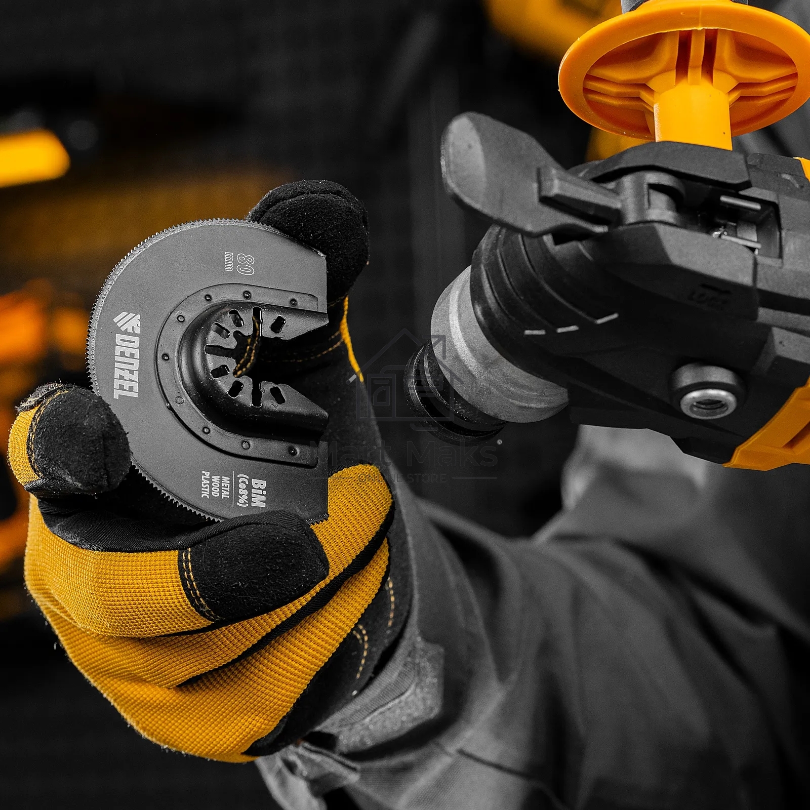 Набор насадок для МФИ Denzel универсальный, 15 шт.