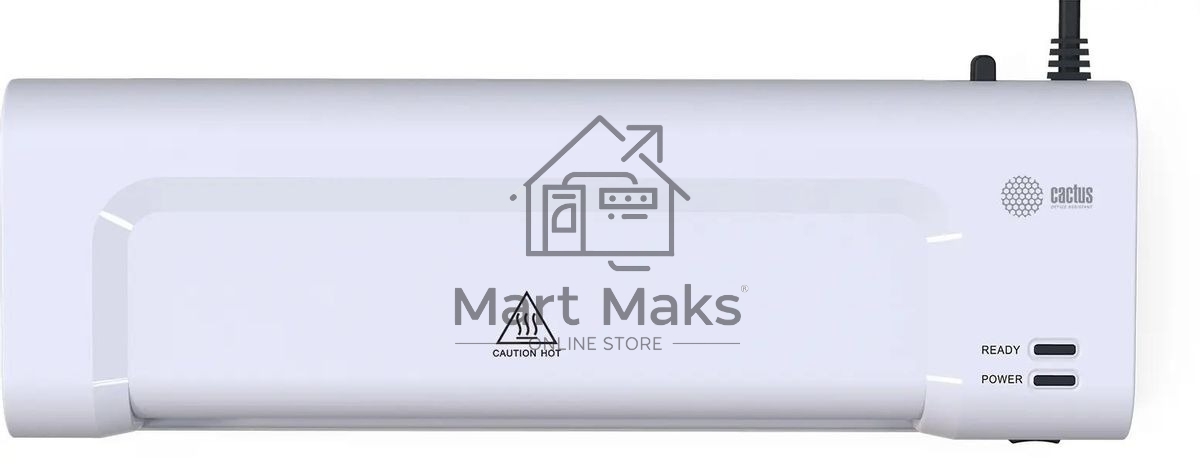 Ламинатор Cactus CS-LAB-D2 белый A4 (70-125мкм) 28см/мин (2вал.) лам.фото