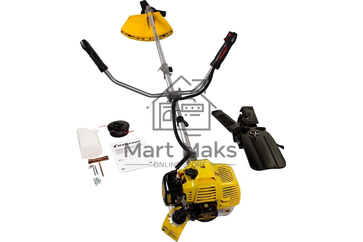 Триммер бензиновый Champion Т333-2, 1,22 л.с.