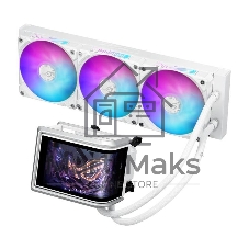 Жидкостная система охлаждения ASUS ROG RYUO IV 360 ARGB WHT белый, алюминий/медь, 2000 об/мин, 30.7 дБ, 4 pin