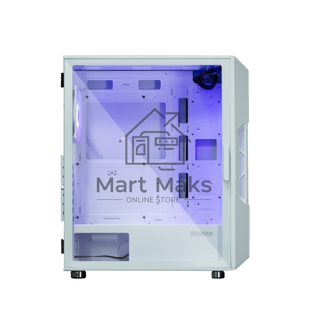 Компьютерный корпус ZALMAN I3 NEO ARGB WHITE, ATX, WHITE, FRONT MESH, WINDOW, 2x3.5