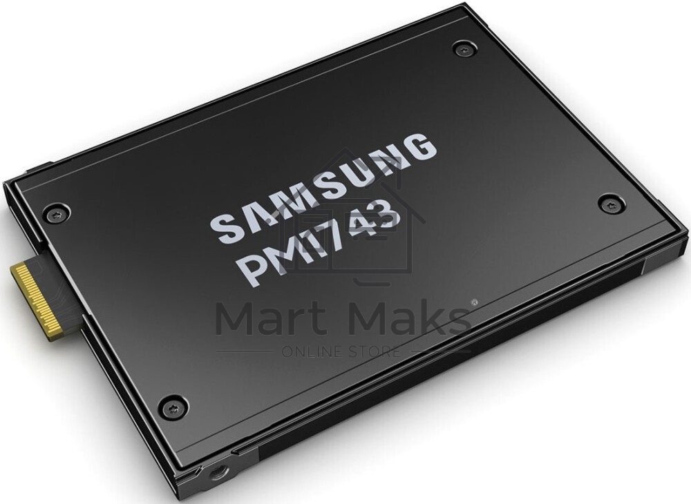 Накопитель SSD Samsung PM1743, 7.68TB, U.3 PCIe 5.0 x4, NVMe, R/W 14000/6000