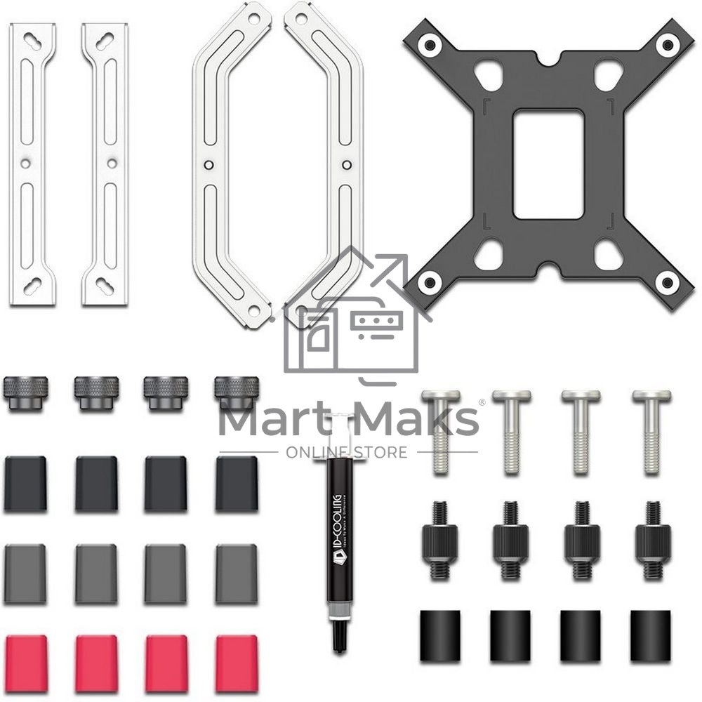 Устройство охлаждения(кулер) ID-Cooling Frozn A610 ARGB белый 120мм алюминий+медь 2000rpm 30db 4-pin 250W 155мм