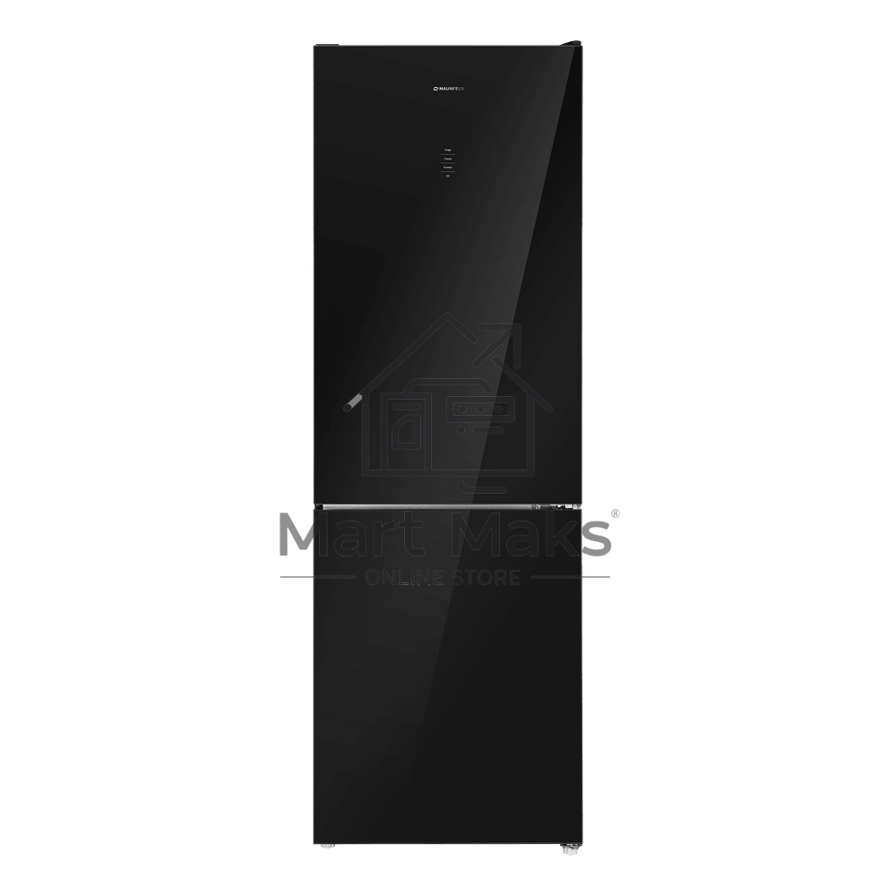Холодильник Maunfeld MFF185NFB Inverter черный двухкамерный инвертор 240/100л морозилка снизу, No Frost