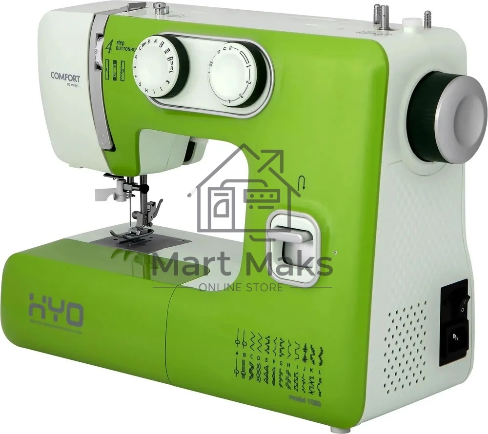 Швейная машина Comfort 1080 зеленый