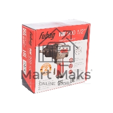 Гайковерт пневматический FUBAG IW 900100194 ударный 1/2'' 360л/м 880нм 6.3 бар 1/2''