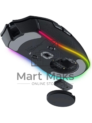 Мышь беспроводная/проводная Razer Cobra Pro черный, 30000 dpi, радиоканал, Bluetooth, USB, кнопки - 8