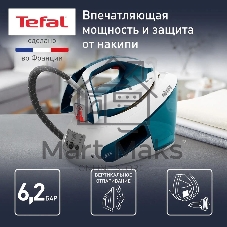 Парогенератор Tefal Express Power SV8111E0, синий/белый