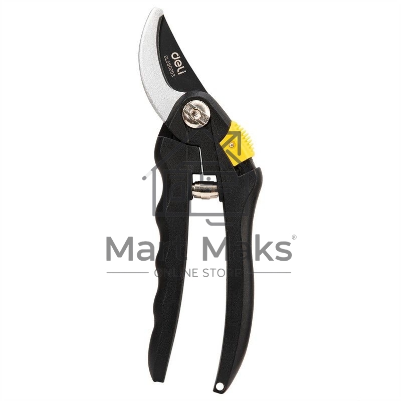 Набор сучкорез, кусторез, секатор Deli DL580003 Набор из трех предметов. Сталь 55С. Термообработанная поверхность. Ручка с полипропиленновым покрытием.