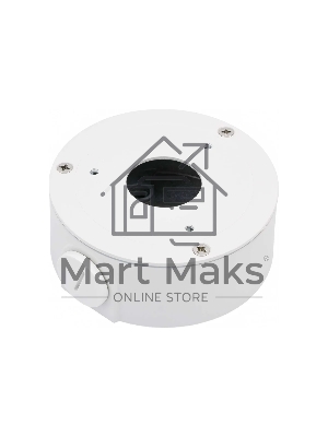 Монтажная коробка Dahua для уличных видеокамер серии HFWxxS; Размеры:φ90*34мм Water-proof Junction Box PFA134