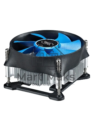 Кулер DEEPCOOL T15P OTDP-ICAS-T15P черный/синий 100мм алюминий 2800rpm 36db 4-pin 65W 46мм
