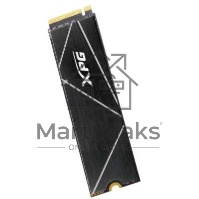 Накопитель SSD ADATA XPG BLADE S70, 4Tb, PCIe 4.0 x4, M.2 2280, NVMe, R/W 7400/6600, с радиатором