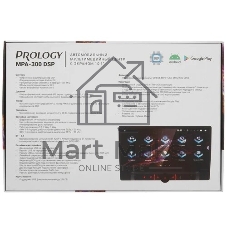 Автомагнитола Prology MPA-300 DSP, 2 DIN, 10.1