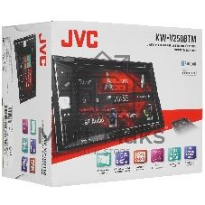 Автомагнитола JVC KW-V250BTM, 2 DIN, 6.2