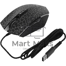 Мышь проводная A4Tech Bloody A7 черный, 4000 dpi, USB, кнопки - 8