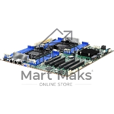 Серверная материнская плата AIC Vega MB, 2xLGA4677, Intel C741, 16xDDR5, 2xSATA, 2xM.2, 5xPCIe 5.0 x16, 1xVGA, 2x1Gb LAN, IPMI, 2xUSB-A 5Gbps, EATX