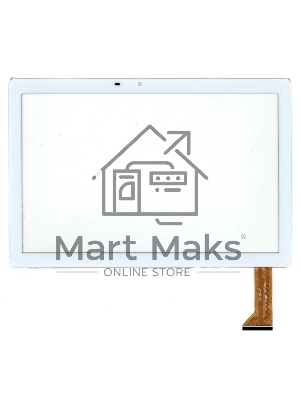Сенсорное стекло (тачскрин) для Digma Optima 10 Z802 4G, белое
