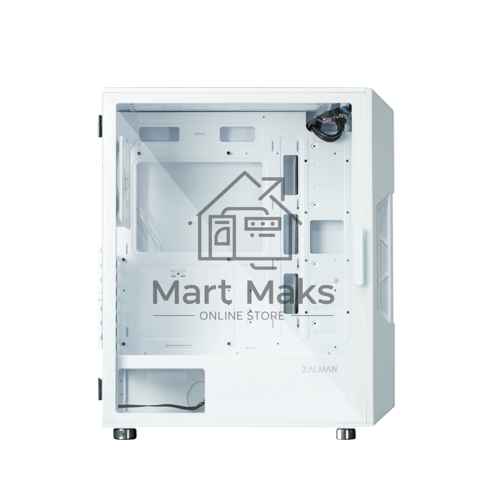 Компьютерный корпус ZALMAN I3 NEO ARGB WHITE, ATX, WHITE, FRONT MESH, WINDOW, 2x3.5