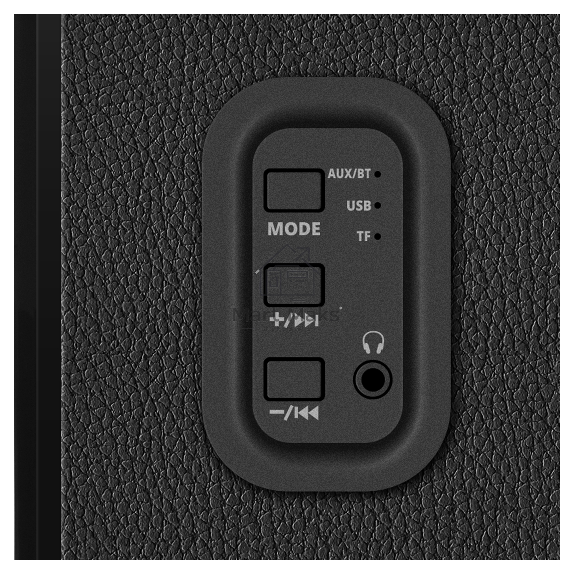 Колонки SVEN SPS-730 2.0 чёрные (2x25Вт, экокожа, USB/SD, пульт ДУ, Bluetooth)
