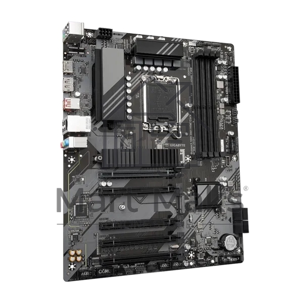 Материнская плата Gigabyte B760 DS3H, LGA 1700, Intel B760, 4xDDR5, 4xSATA, 2xM.2, 1xPCIe 4.0 x16, 4xPCIe 3.0 x1, 1xHDMI, 1xDP, 1x 1Gb LAN, 1xUSB 3.2 Gen 2, 1xUSB 3.2 Gen 2x2, 4xUSB 2.0, 3x3.5 мм, 7.1, ATX