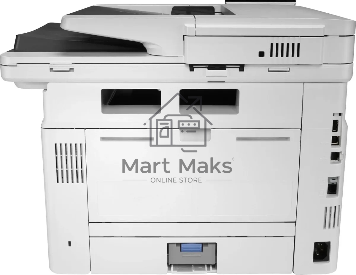 МФУ лазерный HP LaserJet Enterprise M430f (3PZ55A), A4, ч/б, печ. до 40 стр/мин., скан. до 29 стр/мин., 1200 x 1200 dpi (печать) 600x600dpi (скан), USB, RJ-45, Air Print, Mopria