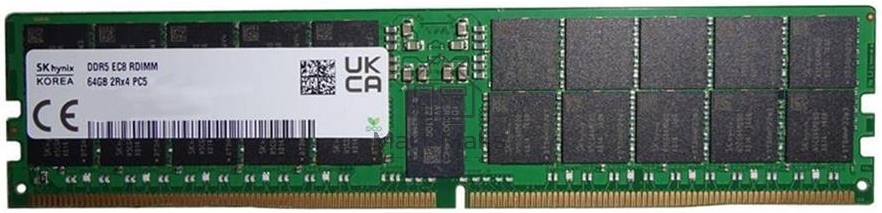 Оперативная память Hynix DDR5 64Gb RDIMM 4800Mbps ECC Registered x4, 1 year, OEM