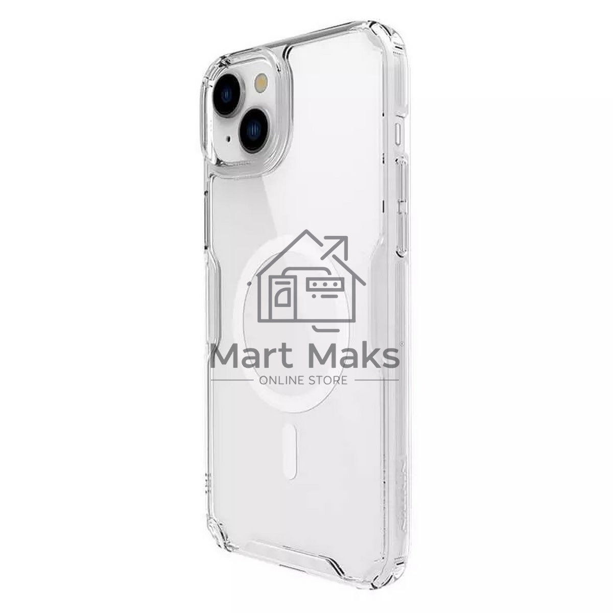 Чехол Nature TPU Pro Magnetic Case, белый, (AP IP15)