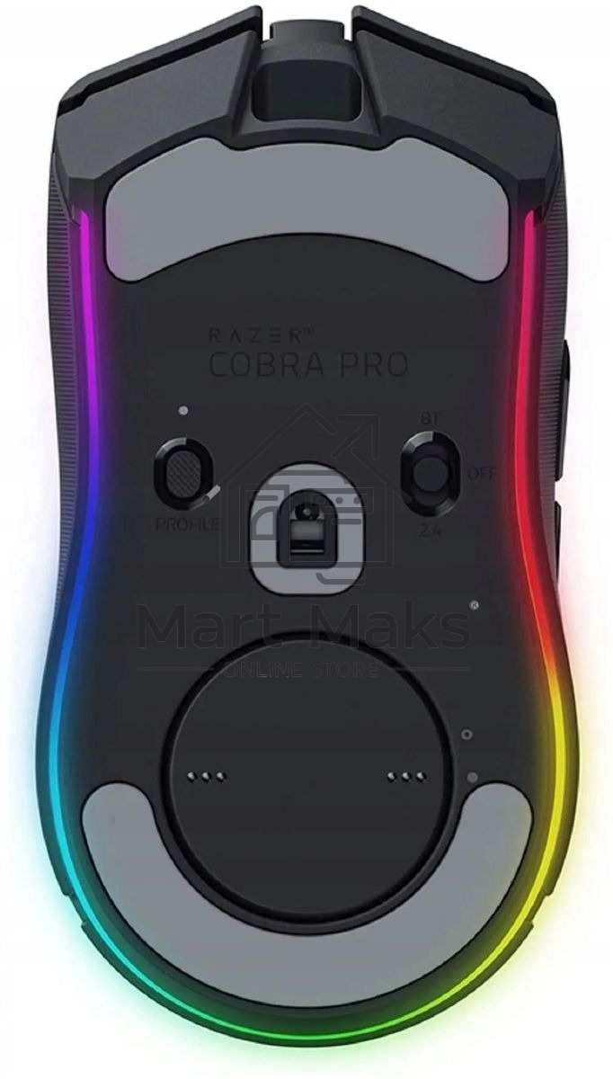 Мышь беспроводная/проводная Razer Cobra Pro черный, 30000 dpi, радиоканал, Bluetooth, USB, кнопки - 8