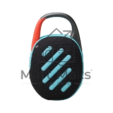 Колонка портативная JBL Clip 5 черный/оранжевый 7W Mono BT 10м 1400mAh
