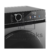 Стиральная машина Kuppersberg, High-Tech, ВхШхГ 85х60х42 см, загрузка 7 кг, 1200 об/мин, 14 программ, инверторный двигатель, пар, отложенный старт, комбинированное управление, цветной дисплей, энергоэффективность А, цвет серый