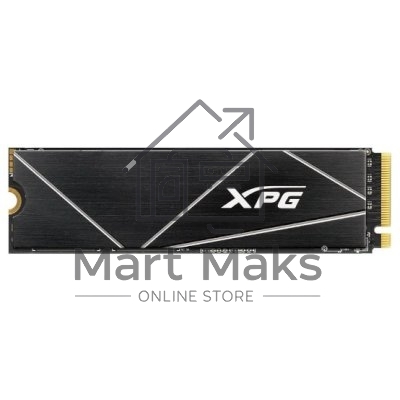 Накопитель SSD ADATA XPG BLADE S70, 4Tb, PCIe 4.0 x4, M.2 2280, NVMe, R/W 7400/6600, с радиатором