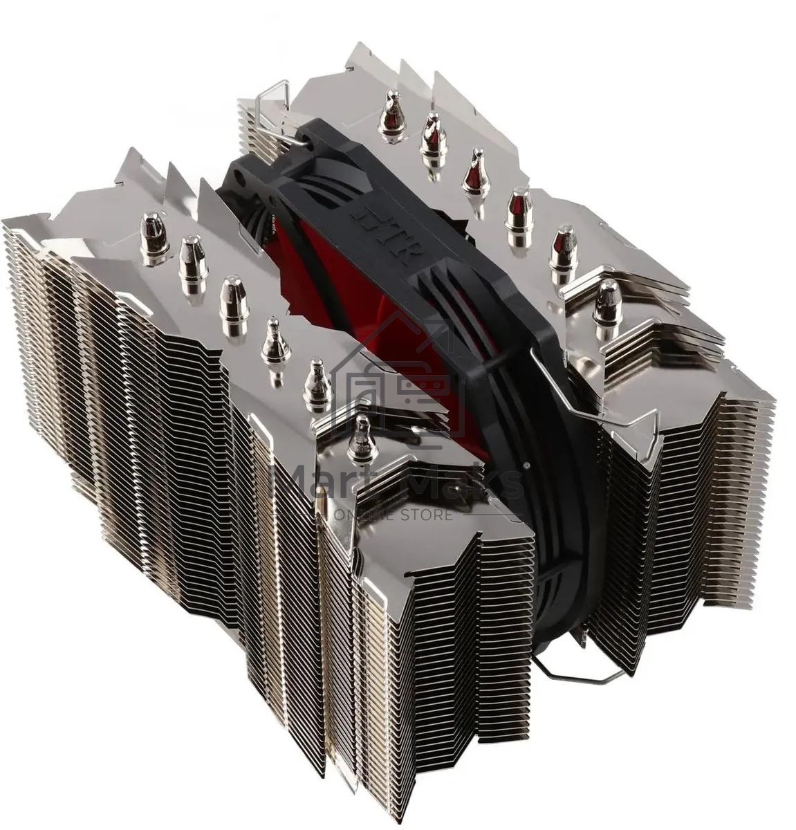 Устройство охлаждения(кулер) Thermalright Silver Arrow ITX-R Rev.A Soc-AM5/AM4/1151/1200/2066/2011/1700 4-pin 19-23dB Al+Cu 240W 630gr Ret (SILVER-ARROW-ITX-R-A)