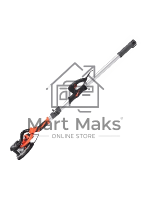 Машина шлифовальная Patriot Expert WS 225 AL 820Вт, 1700 об/мин, d диска 225 мм, d шлиф.подошвы 215 мм, подсветка, кейс (бетон, гипсокартон)