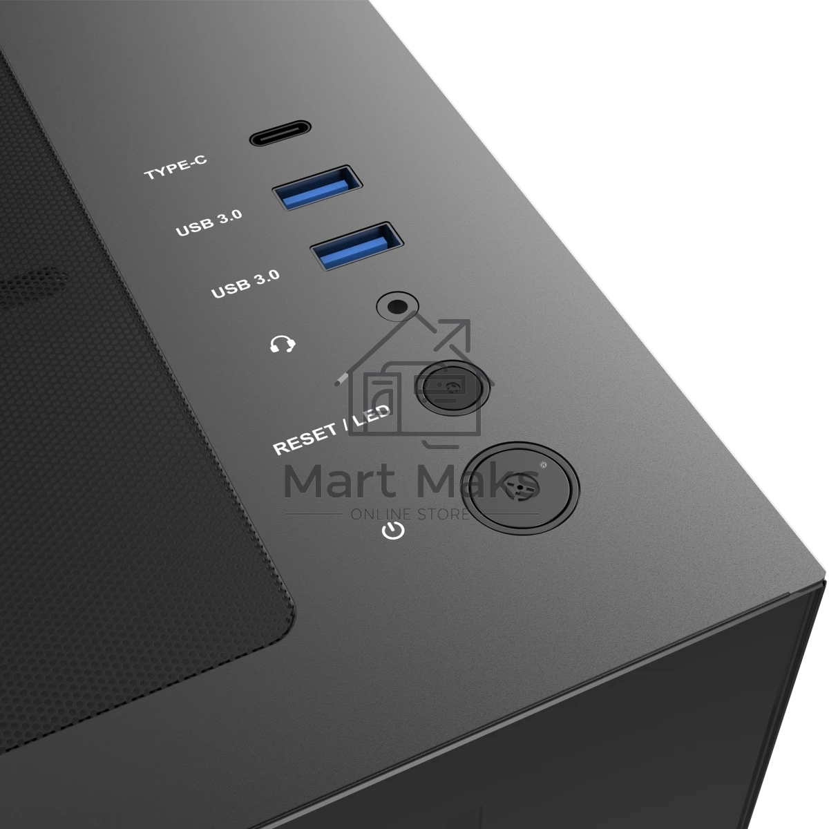 Компьютерный корпус без блока питания/ Case Raijintek ATREUS BT7, Midi-Tower, TG, 7x120mm ARGB, 2xUSB-A 3.0 + 1xUSB Type-C, E-ATX, ATX, mATX, mITX Black