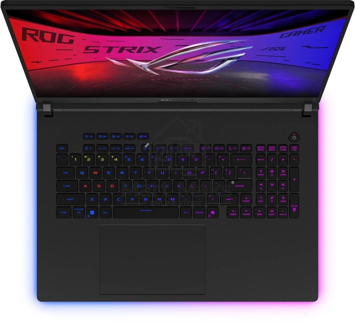 Ноутбук Asus ROG Strix Scar 18 G835LW-SA112W черный Core Ultra 9 275HX 32Gb SSD1Tb NVIDIA GeForce RTX5080 16Gb 18