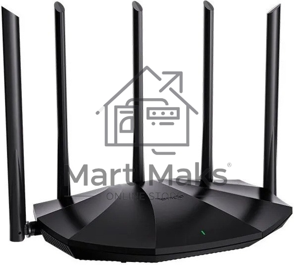 Двухдиапазонный гигабитный Wi-Fi 6 роутер Tenda RX2 Pro AX1500, до 300 Мбит/с на 2,4 ГГц + до 1201 Мбит/с на 5 ГГц