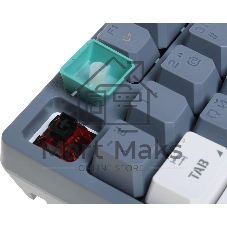 Клавиатура проводная A4Tech Bloody S87 Energy USB серый/зеленый