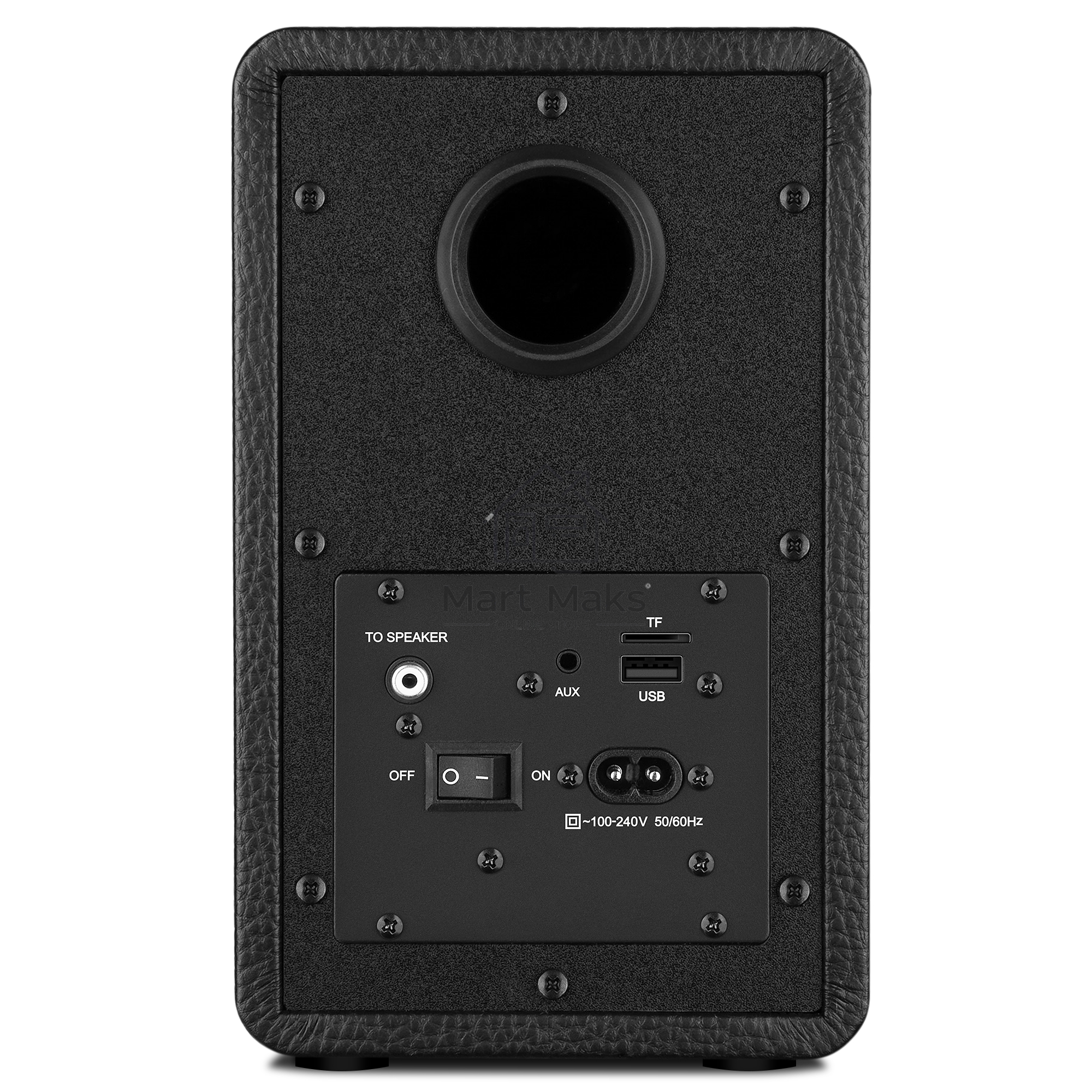 Колонки SVEN SPS-730 2.0 чёрные (2x25Вт, экокожа, USB/SD, пульт ДУ, Bluetooth)