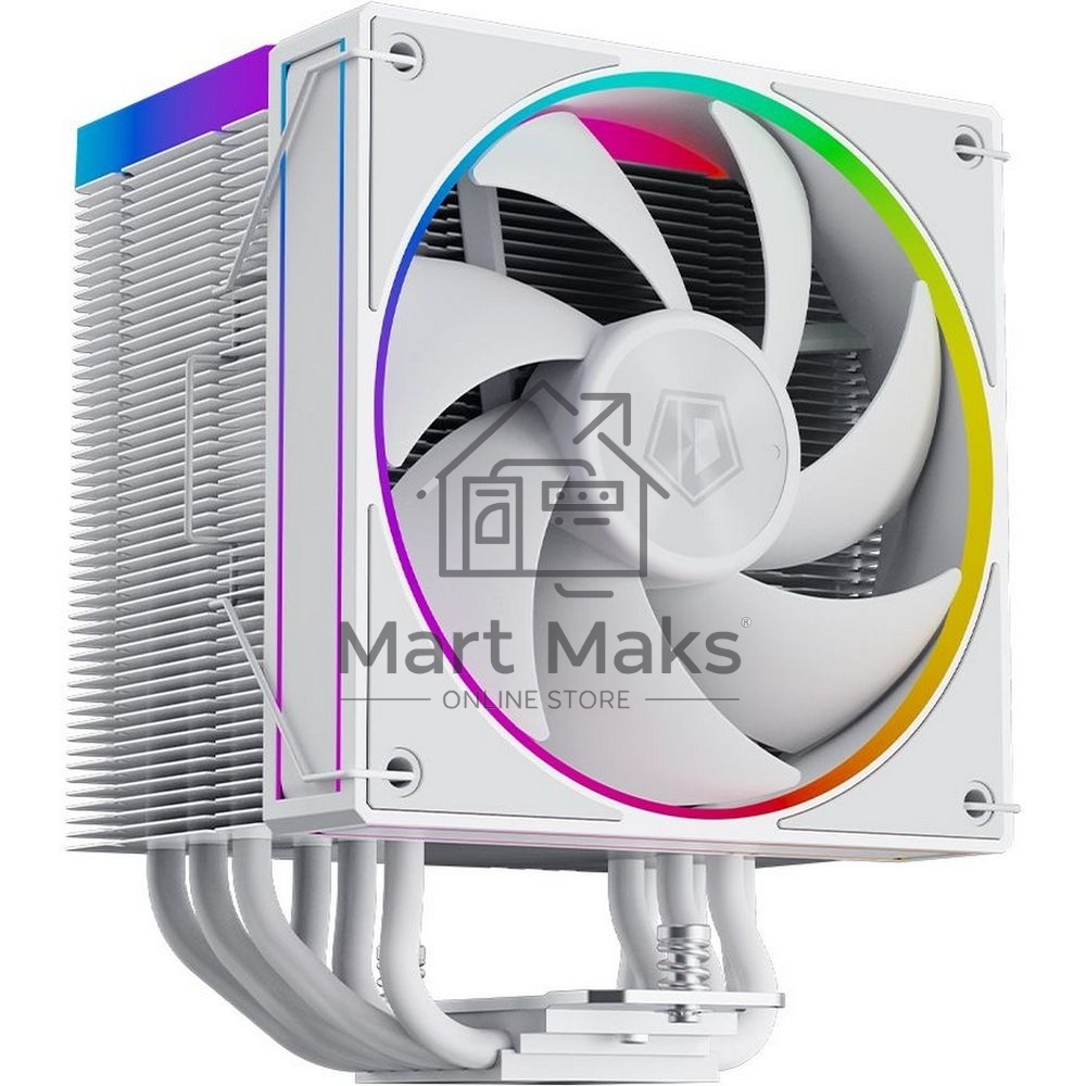 Устройство охлаждения(кулер) ID-Cooling Frozn A610 ARGB белый 120мм алюминий+медь 2000rpm 30db 4-pin 250W 155мм