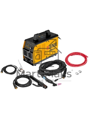 Аппарат инвертор. аргонодуговой сварки ITIG-200 DС Pulse Cold Weld, 200 А, ПВ 60% Denzel