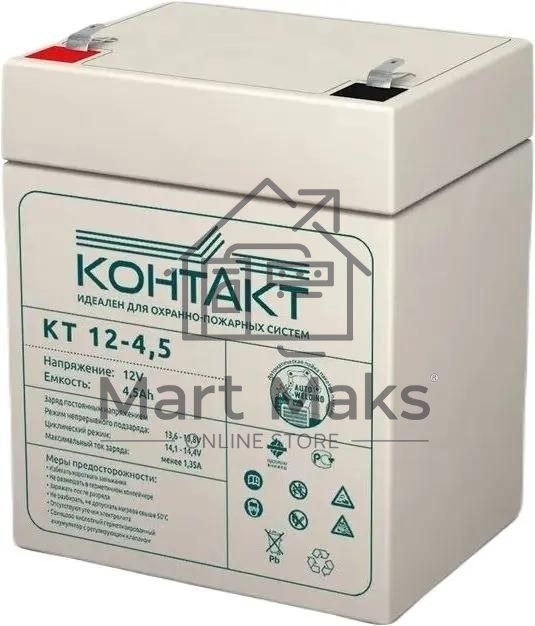 Батарея для ИБП Контакт КТ 12-4,5 12В 4.5Ач