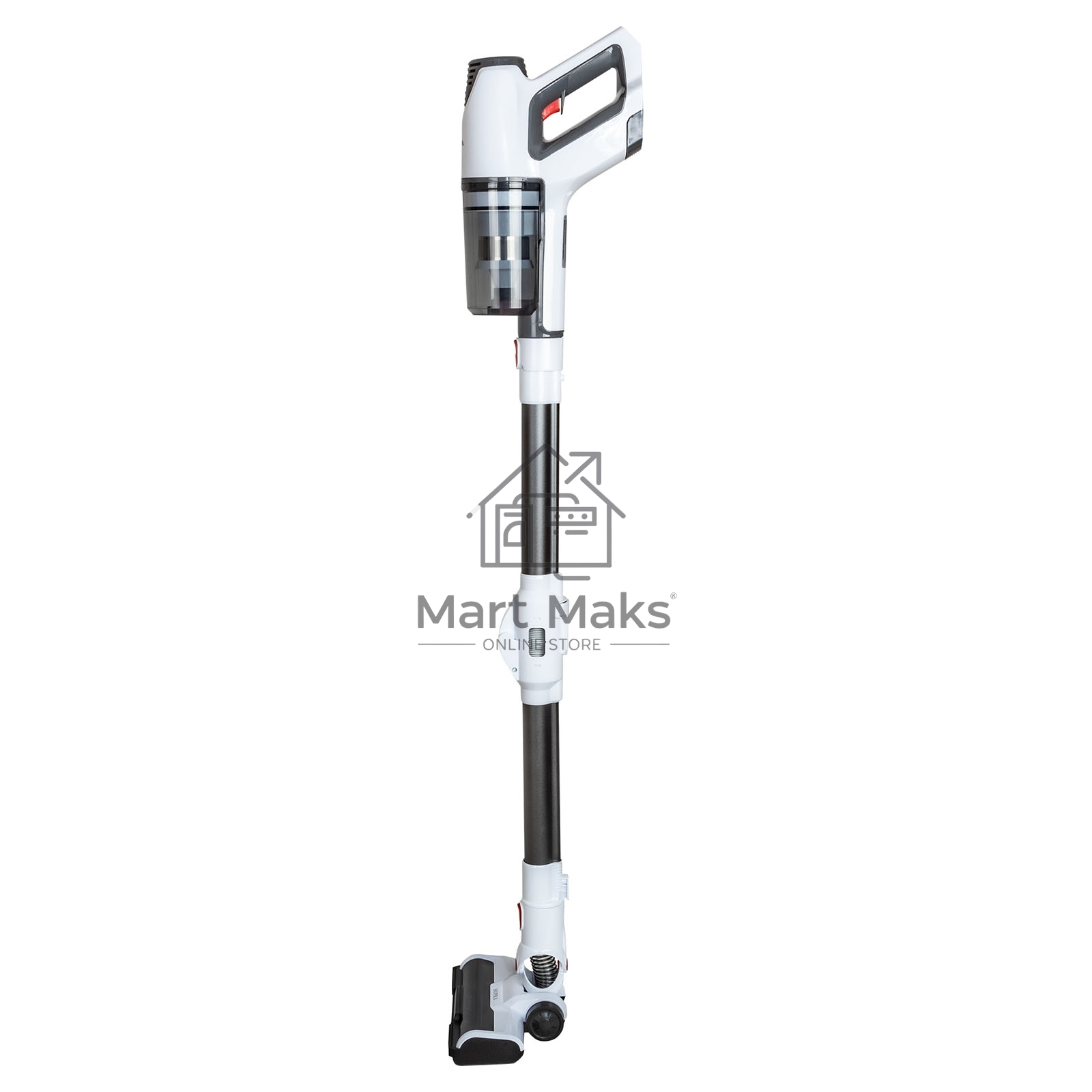 Пылесос вертикальный SUPRA VCS-5083 белый, питание от аккумулятора, 350 Вт, уборка сухая, пылесборник 0.6 л, работа от АКБ max 30 мин.