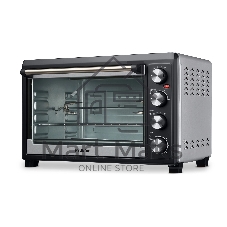 Мини-печь Hyundai MIO-HY076 45л. 2000Вт серебристый/черный