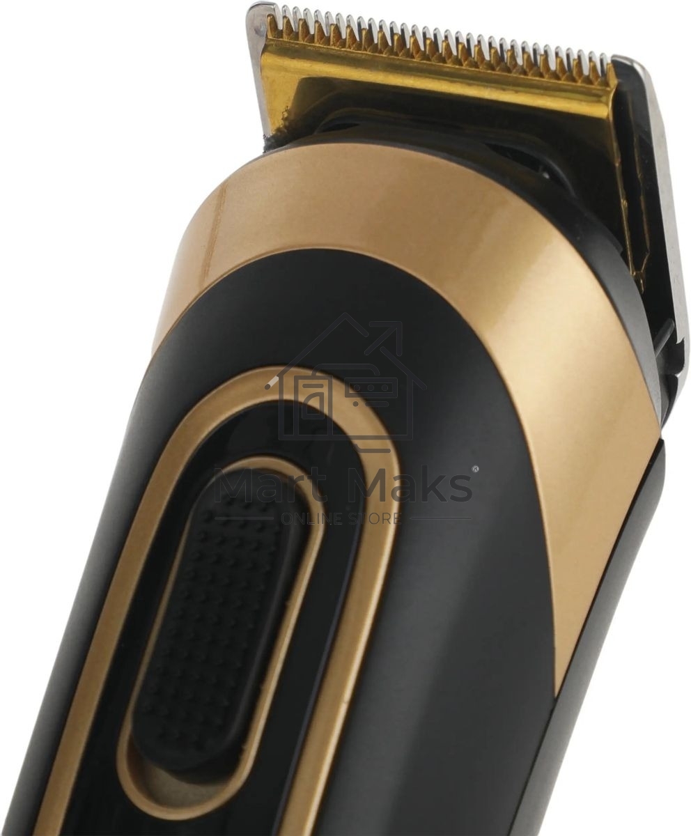 Триммер Rowenta TN9118F0 черный/золотистый (насадок в компл:9шт)