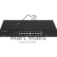 Коммутатор IP-COM G1016D, 16×1 Гбит/с, неуправляемый