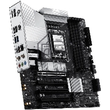 Материнская плата MSI PRO B860M-A WIFI6E, LGA1851, Intel B860, 4xDDR5, 4xSATA, 3xM.2 PCIe, 4xPCIe x16 (1x5.0 x16, 3x4.0), 1xHDMI, 1xDisplayPort, 1x 5Gb LAN, 6xUSB (2xUSB 2.0, 2xUSB 5Gbps Type-A, 1xUSB 5Gbps Type-C, 1xUSB 10Gbps Type-A), 3x3.5 мм, 7.1, mATX