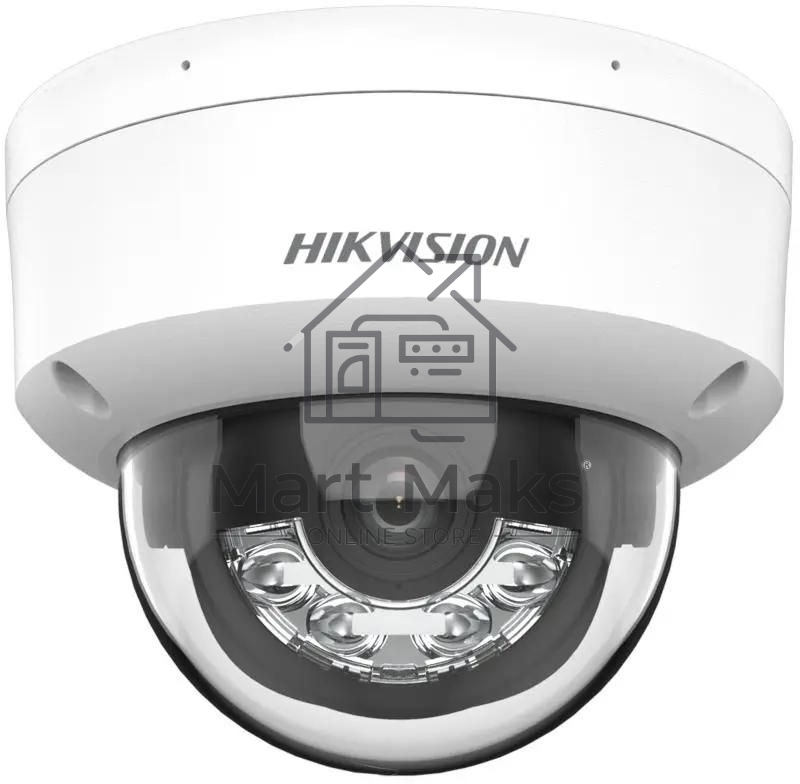 Камера видеонаблюдения IP Hikvision DS-2CD1123G2-LIU (2.8 MM) 2.8-2.8мм цв. корп.:белый
