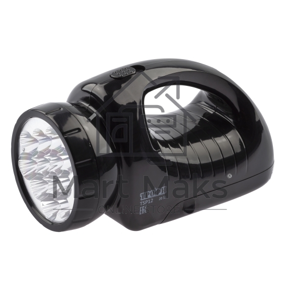 Фонарь светодиодный Трофи TSP12 кемпинговый походный ударопрочный, 150 LED, 2 режима, встроенный светильник