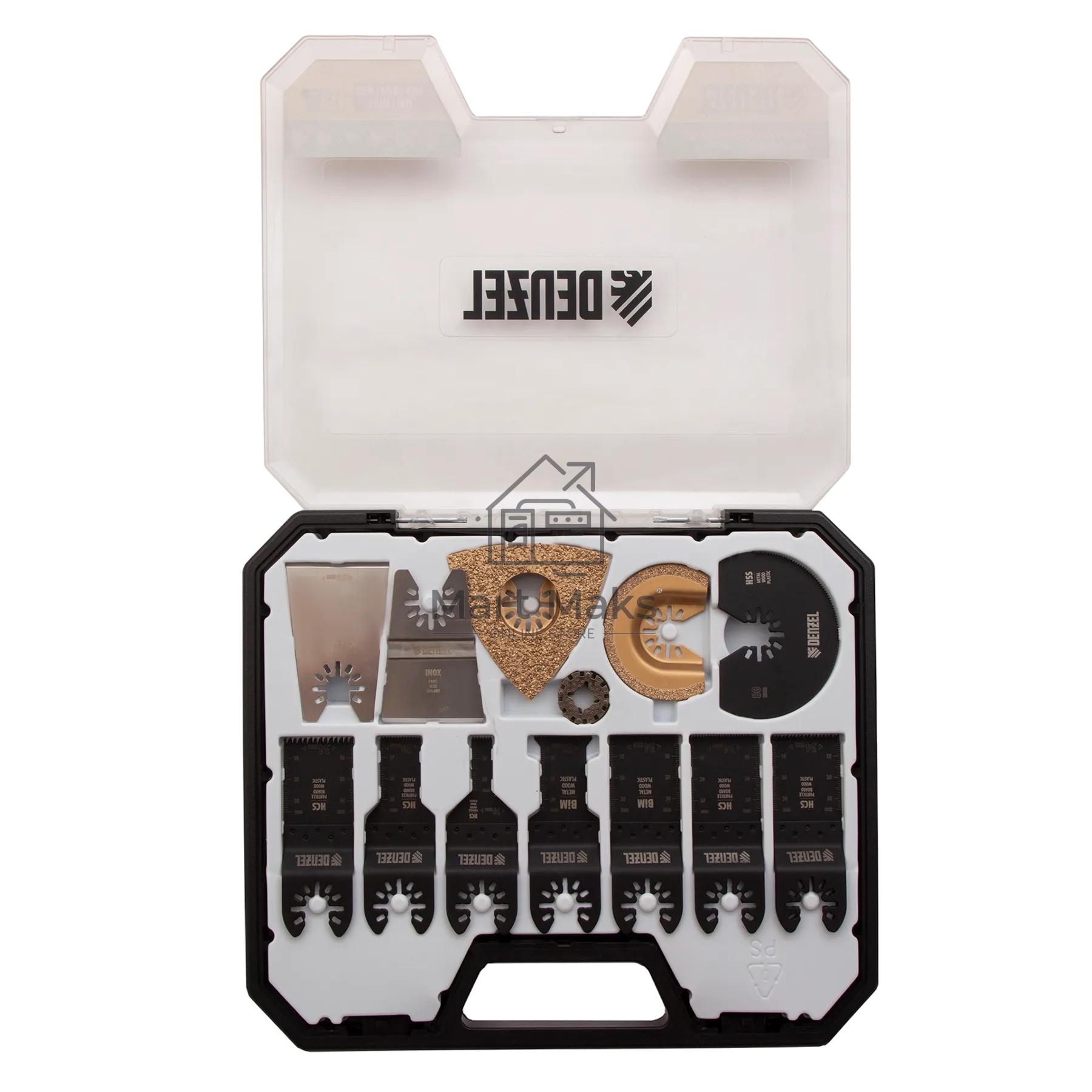 Набор насадок для МФИ Denzel универсальный, 15 шт.